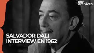 Salvador Dali  linterview surréaliste en 1962  RTBF Archives [upl. by Monarski]