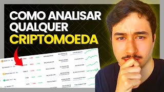 Como Analisar Criptomoedas Para Investir Grátis [upl. by Eedrahs]