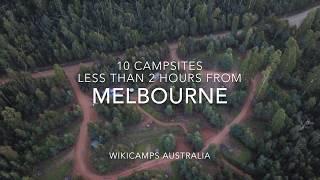 10 Great Campsites less than 2 hours from Melbourne [upl. by Martina]