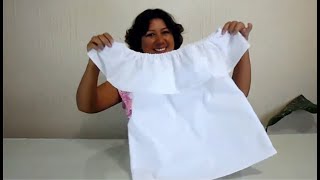 Diy  Manualidades  Como Hacer Una Blusa Fácil Sin Máquina De Coser [upl. by Aryajay]