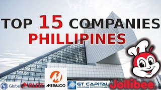 Top 15 Companies in the Philippines [upl. by Millan]