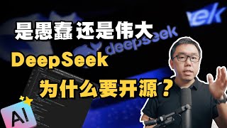 是愚蠢还是真伟大？DeepSeek为什么要开源？核心技术会被“友商”偷学吗？ [upl. by Mcmullan]