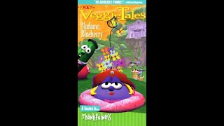 Opening To VeggieTales Madame Blueberry 1999 VHS Lyrick Studios [upl. by Tenenbaum400]