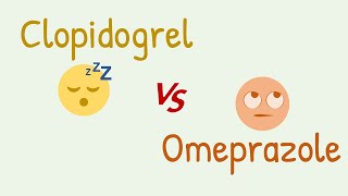 Clopidogrel vs Omeprazole  Drug Interaction [upl. by Yraeg]