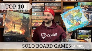 Top 10 Solo Board Games [upl. by Arihat]