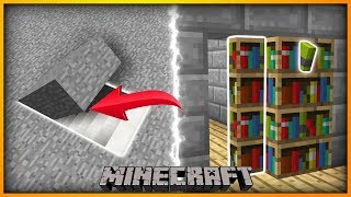 How To Build 5 EASY Secret amp Hidden Doors  Minecraft [upl. by Cherlyn]