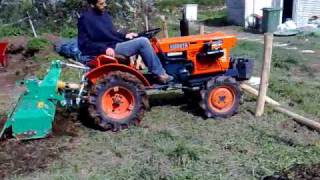 KUBOTA B6001ROTOVATOR [upl. by Knitter]