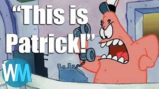 Top 10 Hilarious Patrick Star Moments [upl. by Adidnere]