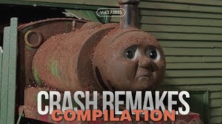 Thomas amp Friends Crash Remakes Compilation Season 1 [upl. by Esilana]