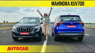 2021 Mahindra XUV700 review  Petrol amp diesel autosmanuals driven  First Drive Autocar India [upl. by Stevie]