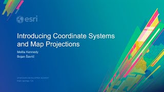 Introducing Coordinate Systems and Map Projections [upl. by Elawalo]