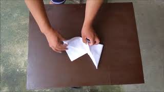 7 Basic Table Napkin Folding [upl. by Bechler632]