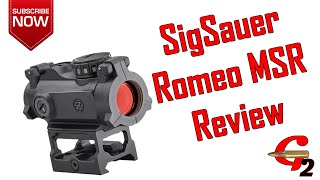 Sig Sauer Romeo MSR Review and Testing [upl. by Eenar240]