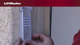 How to Change the Battery in Your LiftMaster Wireless Keyless Entry [upl. by Harms]