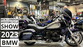 London Motorcycle Show 2023  BMW R18 Transcontinental 4K [upl. by Neerihs]