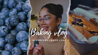 Blueberry Lemon Loaf Recipe [upl. by Ybbor]