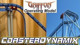 Building a Model Roller Coaster Coaster Dynamix Griffon Time lapse [upl. by Leandre]