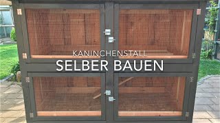 Kaninchenstall selber bauen [upl. by Nnairrehs325]