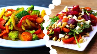 8 Healthy Vegetable Recipes For Weight Loss [upl. by Agnola]