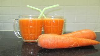 HOW TO MAKE CARROT JUICE [upl. by Nnaeus]