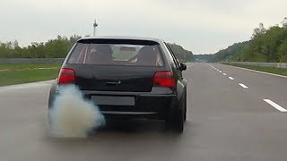 1150HP VW Golf 4 R32 Turbo Don Octane Acceleration Sound [upl. by Imeka]