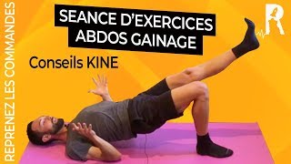 4 exercices contre le mal de dos lombalgie  KinÃ© [upl. by Lakim838]