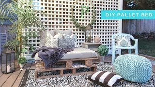 DIY PALLET DAYBED [upl. by Carisa]