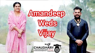 Amandeep Kaur Weds Vijay [upl. by Ylrak893]