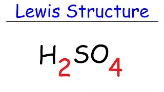 H2SO4 Lewis Structure  Sulfuric Acid [upl. by Oremodlab]