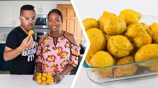 How To Make Trini Pholourie  Foodie Nation [upl. by Htur]