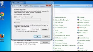 How to remove 127001 Proxy Server setting virus [upl. by Nylrahs]