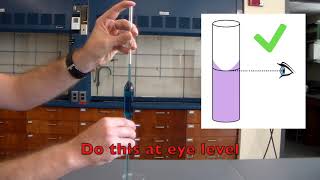 How to Use a Volumetric Pipette [upl. by Holloway]