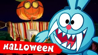 KikoRiki 2D  Halloween Spooky episodes  Cartoons for Kids [upl. by Yelnek460]