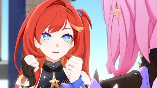 Senadina Meets Elysia  Honkai Impact [upl. by Sipple]