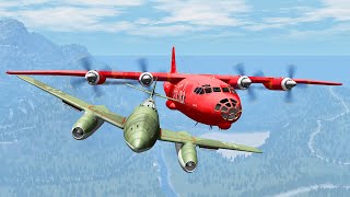 Airplane Crashes 29  BeamNG DRIVE  SmashChan [upl. by Udenihc]