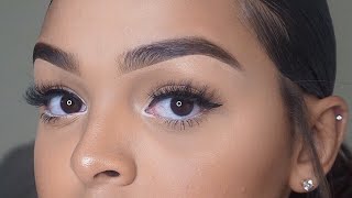 EYEBROW TUTORIAL BEGINNER FRIENDLY [upl. by Yleve]