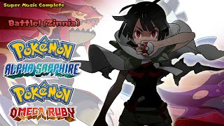 Pokémon Omega Ruby amp Alpha Sapphire  Vs Zinnia Highest Quality [upl. by Eadie]