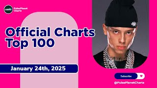 UK Official Singles Chart Top 100 January 24th 2025 [upl. by Velleman301]