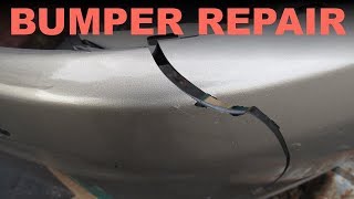 DIY Bumper Crack Repair [upl. by Terencio695]