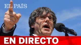 SENTENCIA DEL PROCÉS  PUIGDEMONT comparece ante los medios [upl. by Louella]