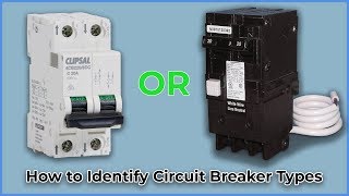 How to Identify Circuit Breaker Types [upl. by Ahtamat]