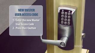 E Plex 200030005000  How to Change the Master User Access Code [upl. by Hazeefah]