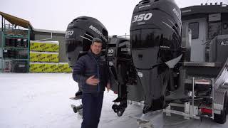 Mercury Marine 25 amp 30 hp outboards [upl. by Keeler]