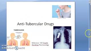 Pharmacology 765 d Pyrazinamide Ethambutol Streptomycin Anti Tubercular Tuberculosis Treatment [upl. by Kimmi]