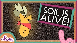 Soil Is Alive  SciShow Kids [upl. by Niemad]