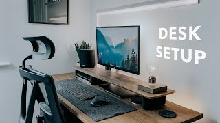 My Desk Setup Tour  Working From Home [upl. by Namra954]