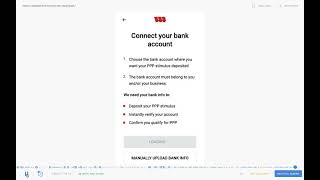 Womply PPP Fast Lane Walkthrough  Manual Bank Connect [upl. by Deonne]