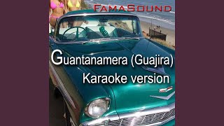 Guantanamera Guajira Karaoke Version Originally Performed by Zucchero [upl. by Egwan]