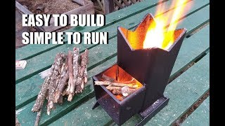 YOUR FIRST ROCKET STOVE [upl. by Arratal]