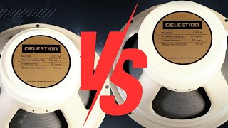 H Vs M Creamback  Celestion Shootout [upl. by Hebbe]